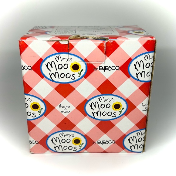 Mary's Moo Moos Enesco 1999 I Thought I Herd Him #548693 Christmas Figure w/Box - Picture 11 of 13